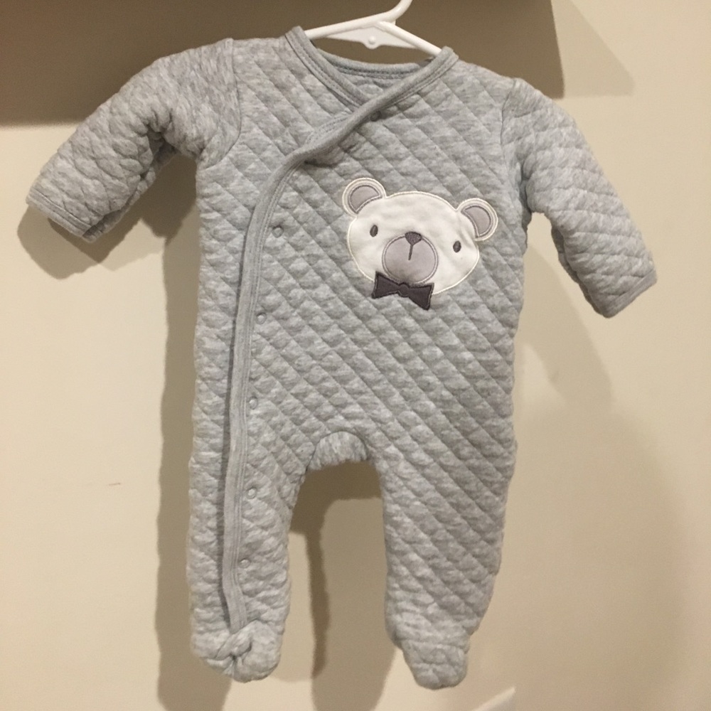 Gray bodysuit